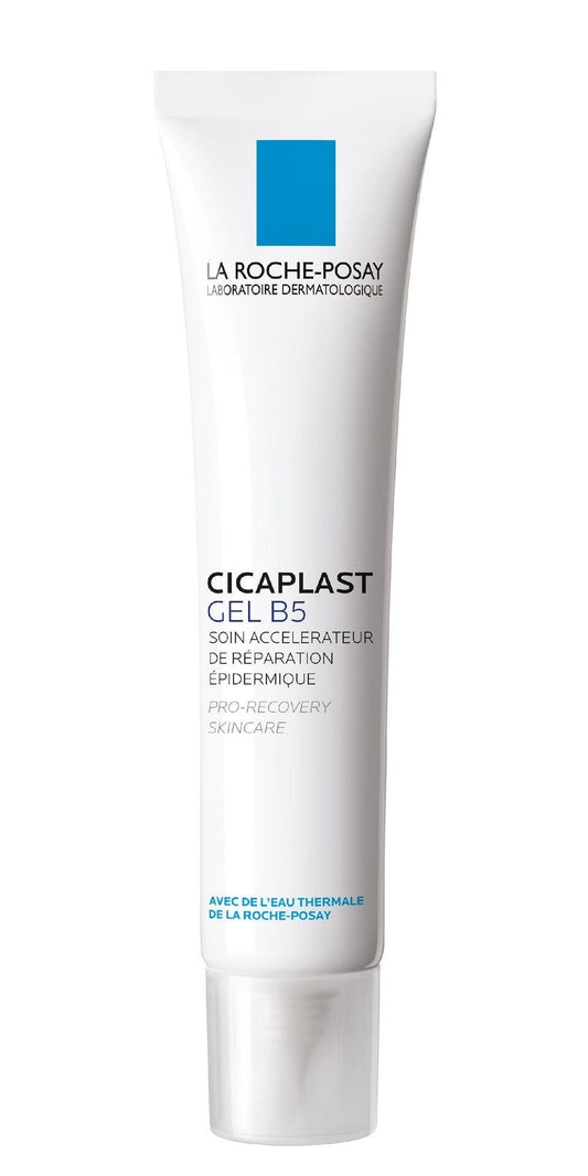 a Roche-Posay Cicaplast Gel B5 Moisturizing Regenerating Gel for Irritated Skin