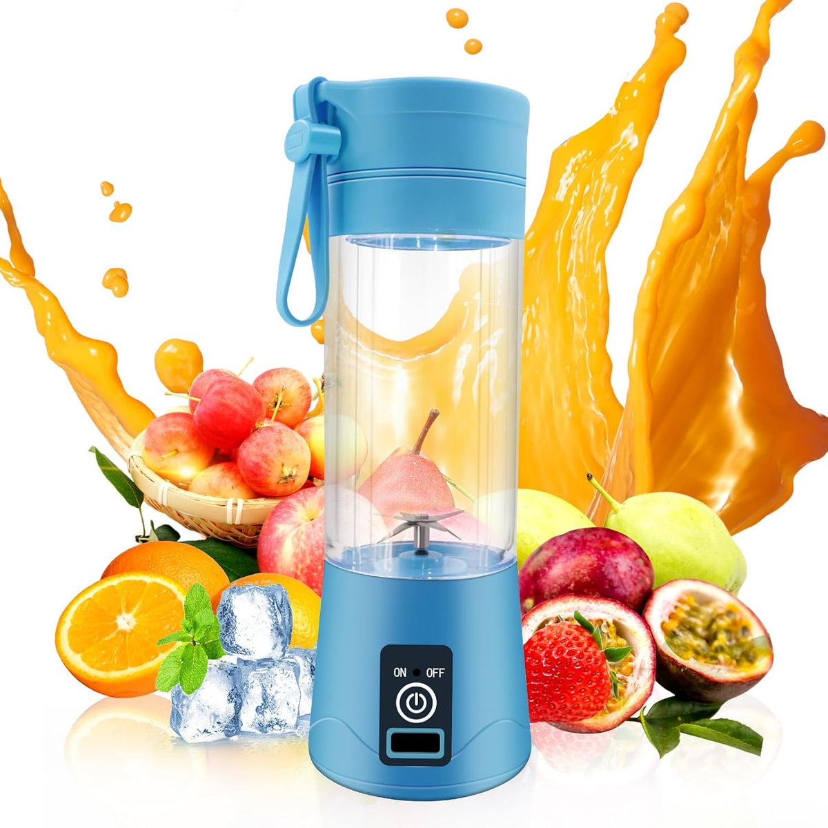 Portable Blender – Leak Proof & Travel Friendly – USB Rechargeable