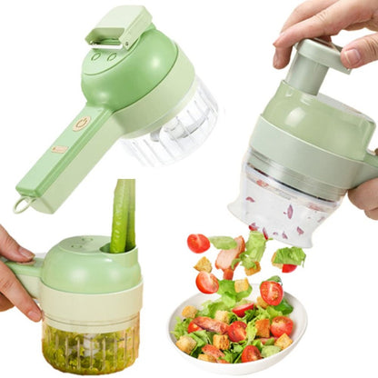 Wireless Electric Garlic Masher & Chopper – Multi-Purpose Kitchen Tool