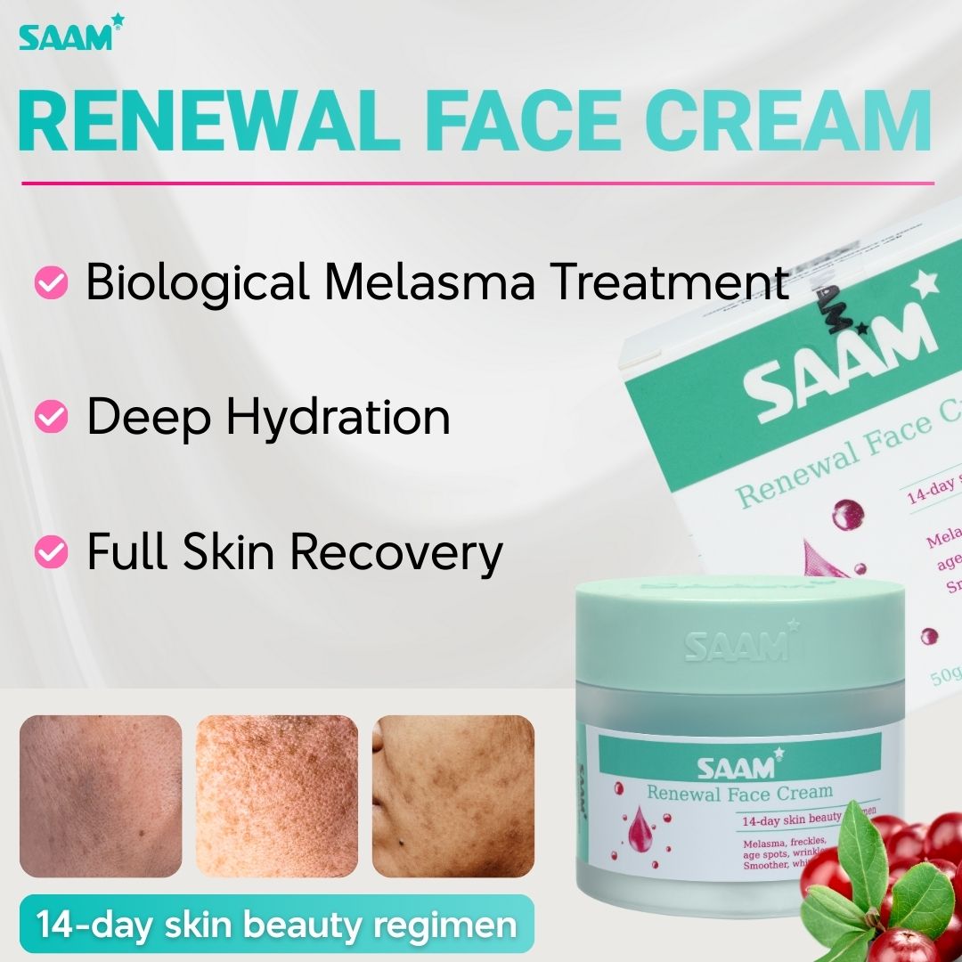 SAAM Renewal Face Cream Original | Daily Moisturizing & Skin Repair Cream