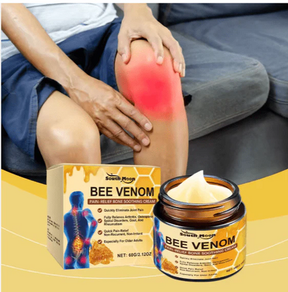 South Moon Bee Venom Pain Relief Cream for Arthritis, Muscle & Joint Discomfort (Original)